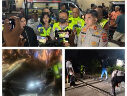 Ditlantas Polda Sumut Fasilitasi Ambulans dan Pengawalan Jenazah Korban Laka Kereta Api di Tebing Tinggi