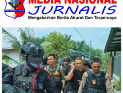 Brimob Polda Sumut dan BNN Provinsi Sumut Bersinergi, Gerebek Kampung Narkoba di Percut Sei Tuan