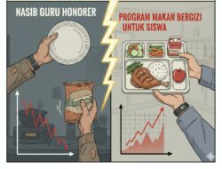 Ironi Piring Makan: Menelisik Kesenjangan Sosial Antara Program MBG dan Nasib Guru Honorer