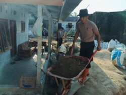 Brimob Polda Sumut Teruskan Dapur Lapangan dan Pembersihan Rumah Warga di Batang Toru