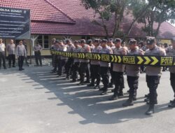 Polres Binjai Siapkan Pasukan Dalmas Guna Antisipasi Kamtibmas