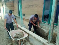 Brimob Sumut Terus Mendampingi Warga, Pembersihan Rumah dan Masjid Capai Progres Signifikan