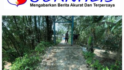 Akses Warga Terancam, Brimob Sumut Lakukan Pengecekan Jembatan Gantung di Tukka