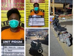 Polres Binjai Tembak Pelaku Pencurian Motor yang Melawan Saat Diamankan
