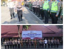 Polres Binjai Bersama Instansi Terkait, Laksanakan Gelar Pasukan Operasi Keselamatan Toba 2026