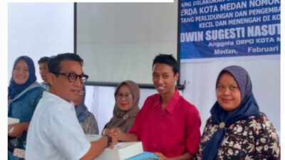 Edwin Sugesti Nasution Sosialisasikan Perda No 3 Tahun 2024 Tentang UMKM Kota Medan