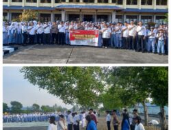 Kasat Binmas Polres Tebing Tinggi Pimpin Program Police Goes to School di Perguruan Yapim