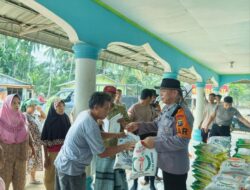 Brimob Batalyon C Menyatu dengan Warga, Bangun Huntara dan Salurkan Ratusan Sak Beras