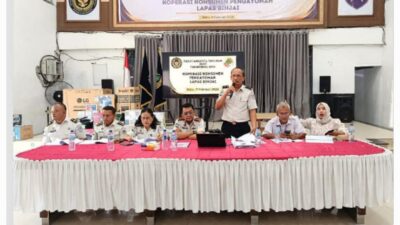 Koperasi Pengayoman Lembaga Pemasyarakatan (Lapas) Kelas IIA Binjai menggelar Rapat Anggota Tahunan (RAT) sebagai bentuk pertanggungjawaban
