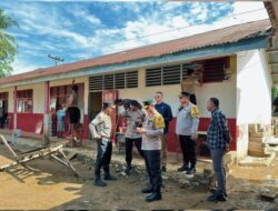 Dari Sekolah hingga Hunian Tetap, Wakapolda dan Dansat Brimob Sumut Pastikan Pemulihan Warga Tapteng Berjalan Baik