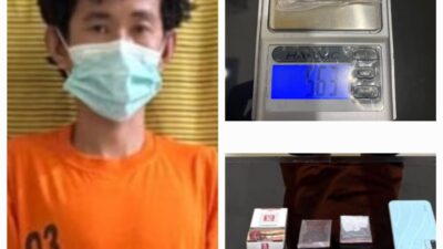 Kelabui Petugas Dengan Kotak Rokok, Bandar Narkoba Di Tangkap Polres Binjai