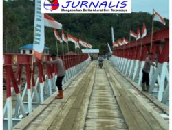 Brimob Hadir di Tengah Ancaman Banjir, Pantau Langsung Kondisi Sungai Garoga