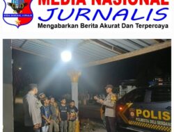 Polresta Deli Serdang dan Jajaran Gelar Patroli Menyapa Subuh Selama Ramadhan 1447 H