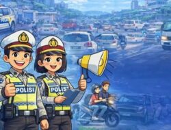 Satlantas Polrestabes Medan Ajak Pengendara Tertib Berlalu Lintas di Ops Keselamatan Toba 2026.