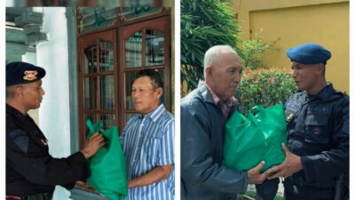 Di Bulan Ramadhan, Brimob Polda Sumut Hadir Berbagi Harapan Lewat Jum’at Berkah