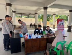 Mahasiswa STIK-PTIK Angkatan 83/WSP Turun ke Lokasi Banjir, Gelar Baktikes dan Trauma Healing di Desa Bie