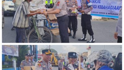 Kapolres Binjai Berbagi Takjil di Bulan Suci Ramadhan 1447 H