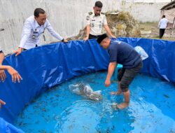Semangat Ramadhan Rutan Bener Meriah Tebar 5.000 Bibit Ikan Lele di Kolam SAE, Dukung Ketahanan Pangan