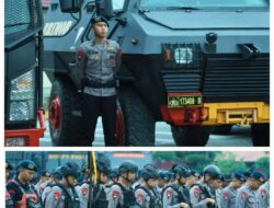 Siaga Hadapi Dinamika Keamanan, Personel Brimob Sumut Ikuti Apel Kesiapsiagaan