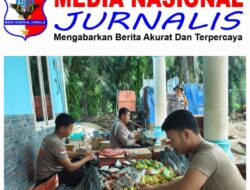 Brimob Batalyon C Bergerak Bersama Warga: Bangun Huntara dan Siapkan Bantuan Sembako