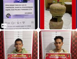 Tidak Butuh Waktu Lama, Satreskrim Polres Aceh Tengah Ringkus Dua Pelaku Pencurian di Lemah Burbana