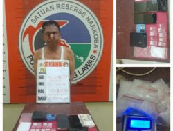 Sering Transaksi dan Konsumsi Narkoba Didalam Rumah, seorang Pengedar Sabu di Barumun Diringkus Polisi