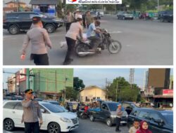 Sigap Dan Humanis Kapolres Binjai Bantu Dorong Betor Mogok