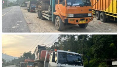 Polda Sumut Amankan Dua Ekskavator Diduga untuk Tambang Emas Ilegal di Mandailing Natal, Sempat Terjadi Intervensi