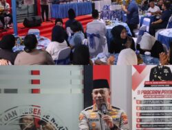 Satuan Narkoba Polrestabes Medan Buka Puasa Bersama Dibulan Suci Ramadhan Sekaligus Menyantuni Anak Yatim