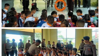 Mengenal Brimob Sejak Dini, Anak TK Belajar Disiplin dan Kebersamaan di Markas Polisi