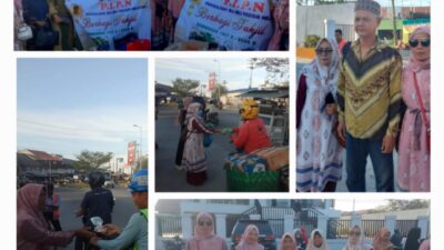 PIPN ( Pengajian ibu-Ibu Pesisir Nelayan) Menggelar Bagi Takjil Gratis Dalam Ramadhan 1447 H