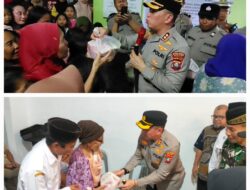 KAPOLRES BINJAI BERBAGI KEBAIKAN DIBULAN SUCI RAMADHAN 1447 H BERSAMA WARGA KECAMATAN BINJAI