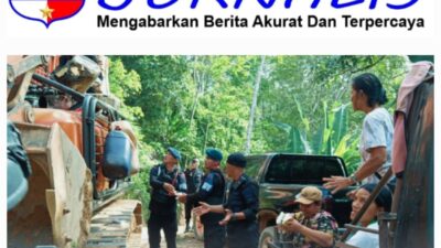 Tak Hanya Penegakan Hukum, Brimob Sumut Berbagi Kepedulian di Desa Panabari