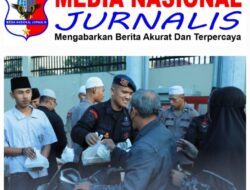 Brimob Sumut Berbagi Berkah Ramadhan, 200 Takjil Dibagikan untuk Pengendara di Sekitar Mako KE Lumi