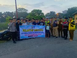 *Sat Lantas Polres Pelabuhan Belawan Berikan Himbauan kepada Remaja*