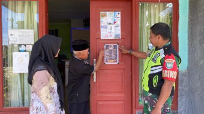 Babinsa Koramil 07/Atu Lintang Sosialisasikan Penerimaan Komcad 2026 di Desa Merah Mege