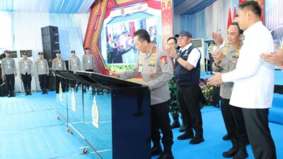 Kapolri Resmikan 57 Jembatan Merah Putih, Permudah Akses Warga