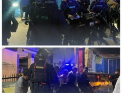 Brimob Sumut Bersama Personel Gabungan Gelar Patroli untuk Antisipasi Gangguan Kamtibmas