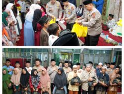 Safari Ramadhan Polda Sumut dan Polres Pelabuhan Belawan di Masjid Al-Muttaqin, Pererat Silaturahmi dan Sampaikan Pesan Kamtibmas