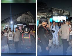 Jaga Stabilitas Keamanan, Brimob Sumut Turun Patroli di Kawasan Belawan