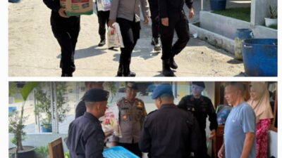 Solidaritas Brimob Polda Sumut: Kunjungan dan Bantuan untuk Rekan yang Sakit Menahun