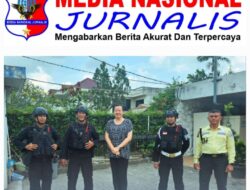 Brimob Sumut Lakukan Patroli Preventif di Kantor Konsulat Asing di Kota Medan