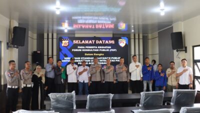 Polres Aceh Tengah Gelar Forum Konsultasi Publik untuk Perkuat Pelayanan dan Zona Integritas