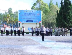 Pastikan Pengamanan Idul Fitri Berjalan Aman, Polres Bener Meriah laksanakan Apel Gelar Pasukan Operasi Ketupat Seulawah 2026