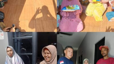Berbagi Berkah Ramadan, Ketua RW 003 Batu Sari Santuni 95 Ibu-Ibu Kurang Mampu