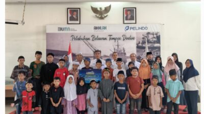 Ramadhan Berbagi, PELINDO Regional 1 Belawan Salurkan 1.250 Paket Sembako, 1.250 Takjil dan 250 Santunan Anak Yatim