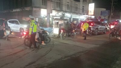Polres Aceh Tengah Tingkatkan Pengamanan Lalu Lintas di Pusat Keramaian Jelang Lebaran