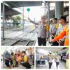 Wakapolda Sumut Tinjau Stasiun KA Medan, Pastikan Pelayanan Mudik Lebaran Berjalan Optimal