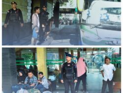 Pastikan Keamanan Pemudik, Satgas Ops Ketupat Toba Tingkatkan Pengawasan di Terminal Amplas