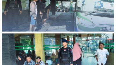 Pastikan Keamanan Pemudik, Satgas Ops Ketupat Toba Tingkatkan Pengawasan di Terminal Amplas